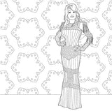 Be a Diamond: Decades of Dolly Parton's Style (An Unofficial Coloring Book) (Dover Adult Coloring Books) WoodArtSupply