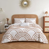 ENJOHOS Twin/Twin XL Boho Bedding Comforter Set - 2 Piece Tufted Rainbow Comforter for College Girls, Lightweight Soft Microfiber Comforter for All Season ENJOHOS