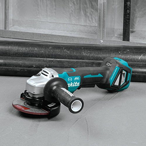 Makita XAG20Z 18V LXT BL 4-1/2”/ 5" Paddle Cutoff/Angle Grinder - WoodArtSupply