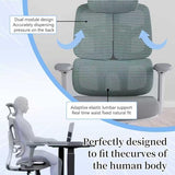 Ergonomic Office Chair 500 LBS Home Mesh Office Chair Comfortable Gaming Desk Chairs Adjustable 90-125° Tilt Rolling Computer Chairs with Wheel 3D Armrest ESaure