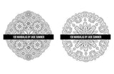 Mandala Coloring Book: For Adults with 100 Magical Mandalas WoodArtSupply