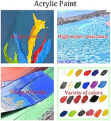 eniref Paint by Numbers for Adults Beginners, DIY Paint by Numbers for Kids Acrylic Paint Drawing Paintwork with Paintbrushes Always Sunny in Philadelphia Merch Fun Wall Decor 16X20inch eniref