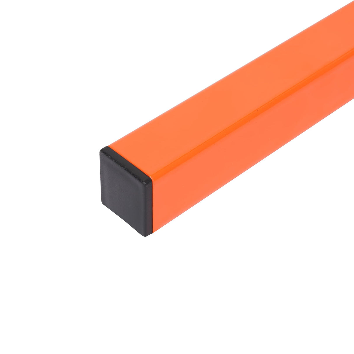 KUAFU 3-Level Indoor & Outdoor Lumber Rack Wood Storage Racks Wood Rack Organizer Use Black+Orange Steel Powder Coated (2Pcs) KUAFU