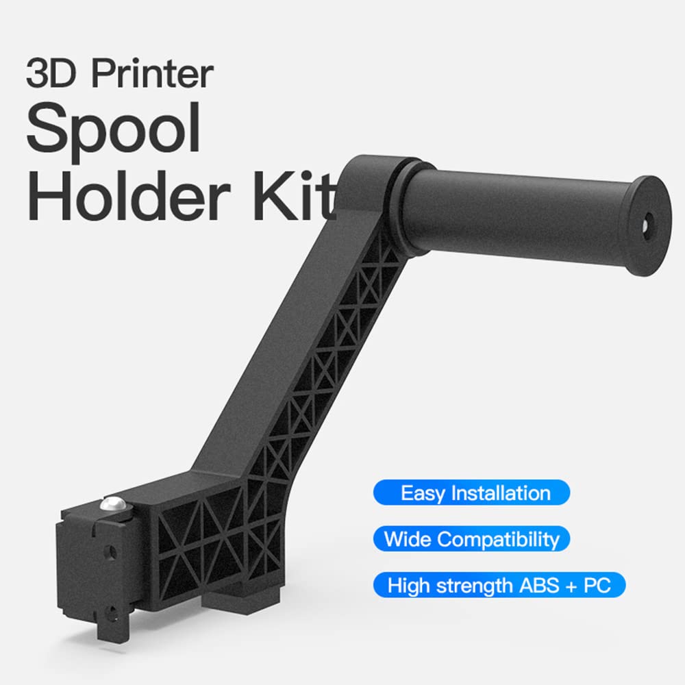 Rotatable Creality Filament Spool Holder Kit Built-in Bearing Bracket for Ender 3 V2/Ender 3 Pro/Ender 5/CR-10 Smart 3D Printers