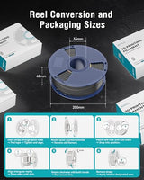 SUNLU ABS Filament 1.75mm 3D Printer Filament, Highly Resistant Durable, Heat Resistance, Excellent Toughness, Compatible with 99% FDM 3D Printers, 1kg Spool (2.2lbs), Grass Green SUNLU