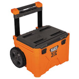 Klein Tools 54802MB MODbox Rolling Toolbox, Modular Tool Storage System with Side Mounting, 10-Inch Rubber Wheels, Removable Handle Klein Tools