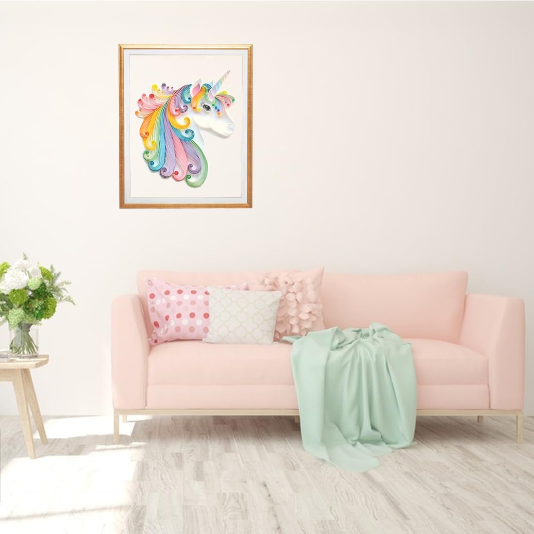 Ywait2long Paper Quilling Kit for Beginners, DIY Craft Kit, Paper Filigree Kit with 5 Different Quilling Patterns, Updated Paper Crimper, Glue and Other Essential Tools - Fun and Creative Gift Ywait2long