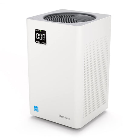 Kenmore PM2010 Air Purifiers with H13 True HEPA Filter, Covers Up to 1200 Sq.Foot, 24db SilentClean 3-Stage HEPA Filtration System, 5 Speeds for Home Large Room, Kitchens & Bedroom, PM2010 Kenmore