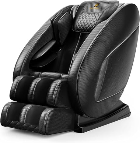 BILITOK Massage Chair Recliner with Zero Gravity with Full Body Air Pressure, Speaker and Blue-Tooth Connection, Easy to Use at Home and in The Office BILITOK