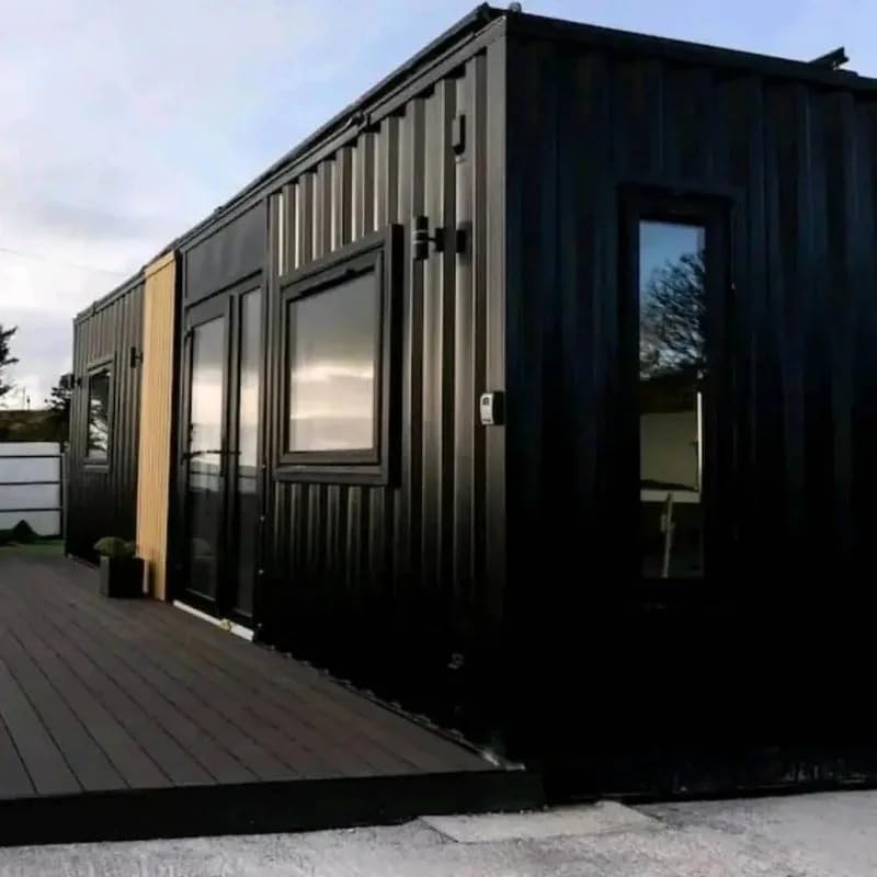 Luxury Modular 20ft & 40ft Prefab Home - 3 Bedrooms, Ready-to-Move-in Tiny Cabin - WoodArtSupply