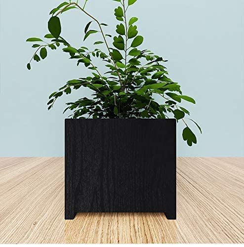 Black Wallpaper - Wood Peel and Stick Wallpaper – Black Wood Self-Adhesive & Removable Wall Paper for Countertop Furniture Kitchen Wall, Countertop Contact Paper, Easy to Clean, 17.7” × 118” Vinyl tiltil