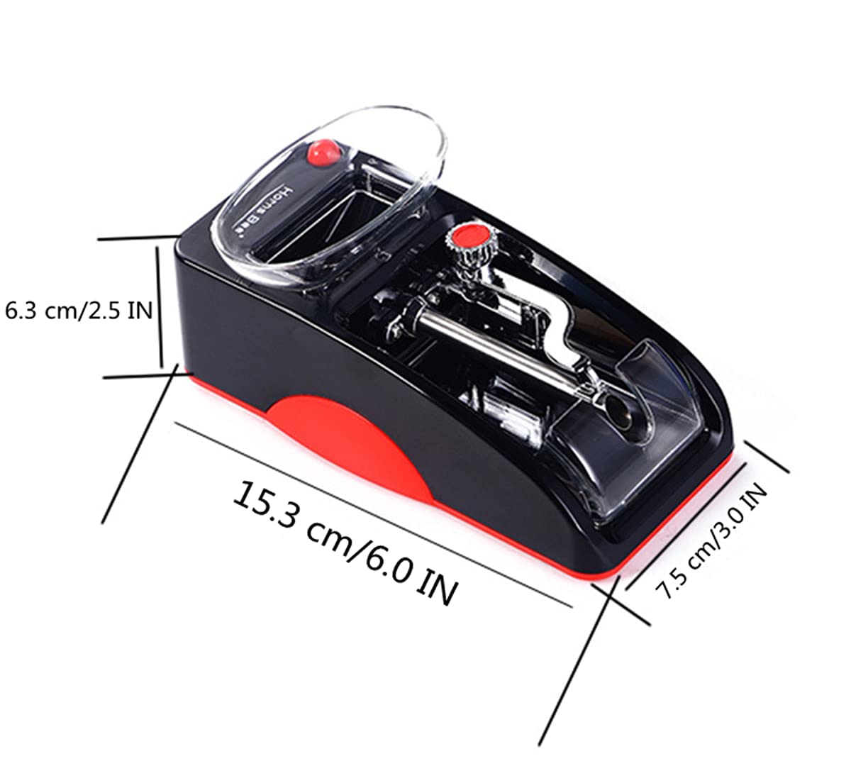 Automatic Electric Cgarette Making Machine, Small Household Cigarette Making Machine (Red) Hyzone