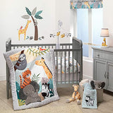 Bedtime Originals Mighty Jungle 3Piece Crib Bedding Set, Multicolor (283003V) Bedtime Originals