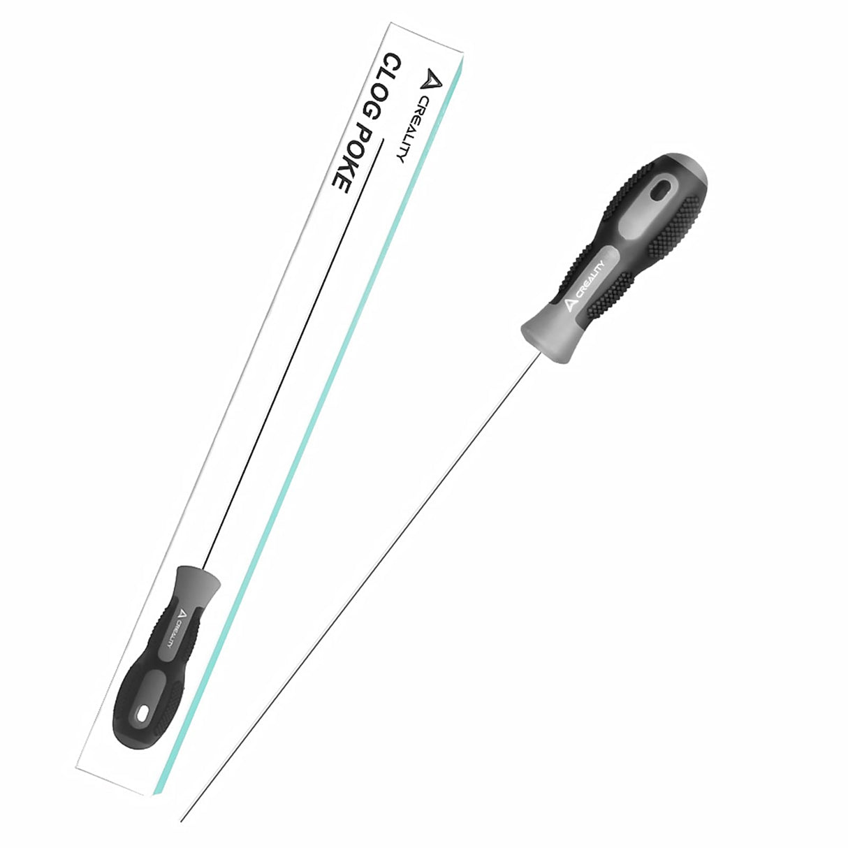 Creality Clog Poke,3D Printer Nozzle Cleaning Kit,Φ1.5mm L210mm Prolong Throat Piercing Needle 3D Printing Tool for 1.75mm Nozzles,Clean Hotend without Disassembly,Unclog in Seconds,More Thoroughly ENOMAKER