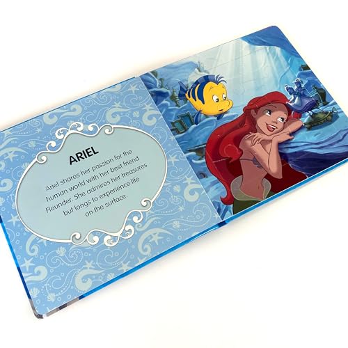 Disney The Little Mermaid My First Puzzle Book - Jigsaw Puzzles for kids, 10-page board book, 5 puzzles to enjoy