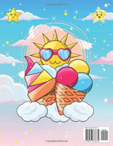 Moon , Sun & Star Coloring Book For Kids : Moon , Sun and Star Coloring Book with unique images to help children entertain and relax more after stressful school hours. (Little Cute) Majosta