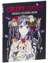Creepy Cuties Manga Coloring Book WoodArtSupply