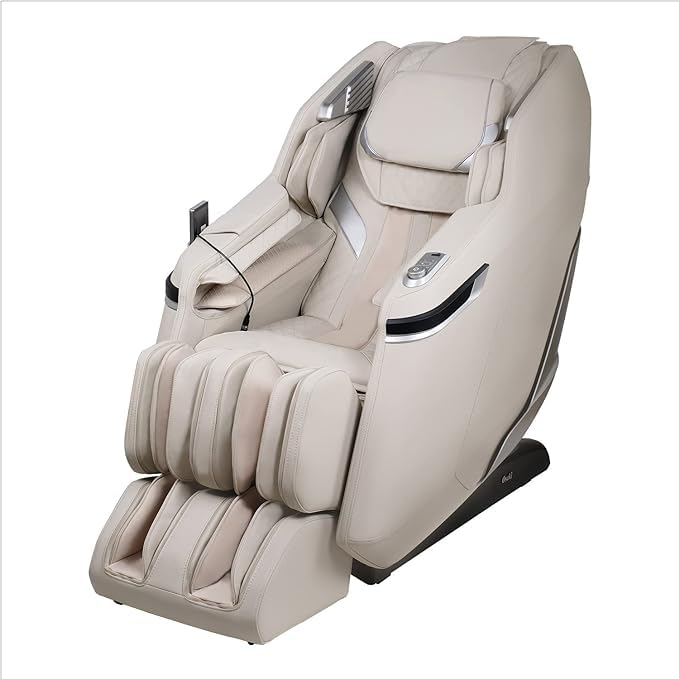 Osaki OS-3D Belmont | SL-Track Zero Gravity | Full Body Airbag Massage | Back and Calf Infrared Heat | Foot Roller Massage (Brown) Osaki
