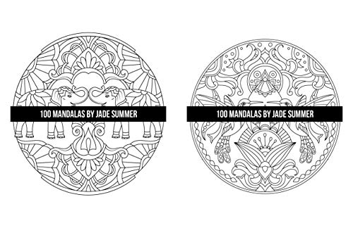 Mandala Coloring Book: For Adults with 100 Magical Mandalas WoodArtSupply