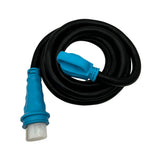 Connecticut Electric 15-Foot 50-Amp RV/EV Extension Cord w/Straight Twist Lock Ring/Power Grip Handle Ends Connecticut Electric