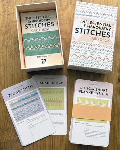 Essential Embroidery Stitches Card Deck WoodArtSupply