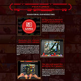 NEOGEO MVSX Arcade and Base with 50 Pre-Loaded SNK Retro Games, 17" Screen Home Entertainment Arcade UNICO