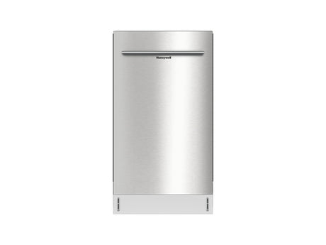 Honeywell 18 Inch Dishwasher with 8 Place settings, 6 Washing Programs, Stainless Steel Tub, UL/Energy Star- Stainless Steel Honeywell