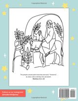 The Bible Stories Christian Coloring Book for Kids: Read and Color Your Way Through the Bible, Beginning to End Modern Kid Press