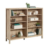 Sauder Pacific View Cubby Bookcase in Prime Oak Finish Sauder