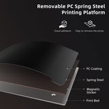 Official Creality Ender 3 V2 Neo 3D Printer with CR Touch Auto Leveling PC Spring Steel Platform Full-Metal Extruder 95% Pre-Installed 3D Printers Resume Print and Model Preview 8.66x8.66x9.84 inch Comgrow