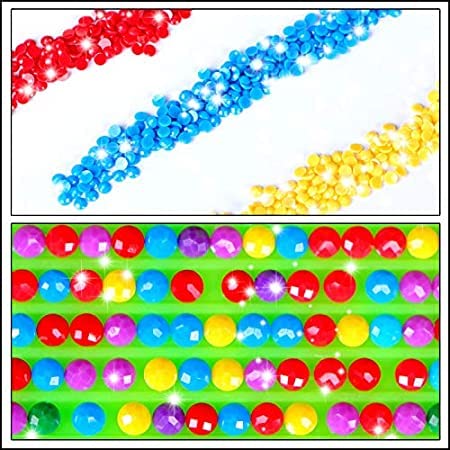 HONGJIE 5D DIY Diamond Painting by Number Kits Air Force 16X20 Inch for Adults and Kids, Round Full Drill Rhinestone Cross Stitch Mosaic Art for Home Wall Decoration and Gift Option. Hongjie
