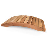 All Things Cedar FB72 Garden Bridge | 6-Ft Durable Outdoor Wooden Bridge for Garden, Backyards & Streams | Easy Assembly & Sustainably Sourced Cedar Wood | 71x35x12 All Things Cedar