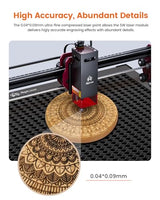 AlgoLaser DIY KIT Mini Laser Engraver, 5W Output Power Laser Cutting Engraving Machine for Beginners, Laser Engraver Machine for Metal Aluminum Glass Leather etc AlgoLaser