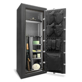 Stealth Premier 23 Gun Safe PR23 UL RSC Burglary Rated, 90 Minute Fire Protection, 23 Gun Capacity UL Listed Lock, CA DOJ Approved, Shelves & Customizable Door Panel Organizer Stealth