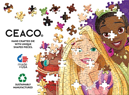 Ceaco - Disney Friends - Princess Party - Oversized 200 Piece Jigsaw Puzzle Ceaco