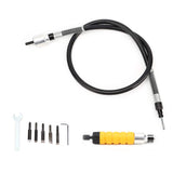Electric Chisel, with Wrench Carving Chisel, Woodworking Yellow Handle Power for Professional Carvers Amateurs Denkerm