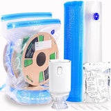 OVV3D Filament Storage Bags 30pcs, PLUS SIZE 32X34cm 3D Printer Filament Storage Bags Vacuum Sealed Kit with 30 Desiccants, Auto Pump,Perfect for 3D Filament Storage or Using After Filament Dryer Box OVVNYXE