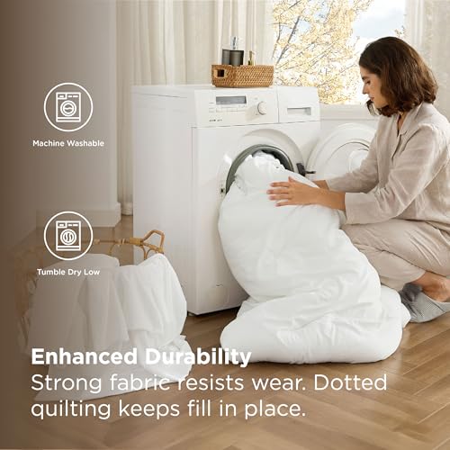 Bedsure California King Size Comforter Set, White Soft Prewashed Bedding for All Seasons, 7 Pieces Warm Winter Down Alternative Bed Set, Fluffy Bed in a Bag with Sheets, Pillowcases & Shams Bedsure