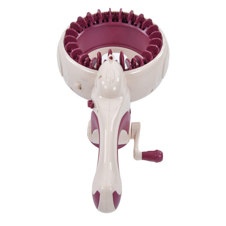 FECAMOS Loom Knitting Machine, Sturdy Round Knitting Machine Knitting Sewing Machine Hand Knitting Machine Portable for Bag FECAMOS