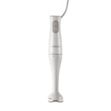 Proctor Silex Electric Immersion Hand Blender with Detachable Dishwasher Safe Handheld Blending Stick, 2-Speeds, 150 Watts, White (59739) Proctor Silex