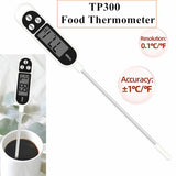 BAEMEFLE Candy Thermometer Digital Instant Read for Meat Kitchen Cooking Food Oil Deep Fry BBQ Grill Smoker (1, 9.4in) BAEMEFLE
