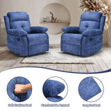 Small Rocker Swivel Recliner Chair for Adults Women for Small Spaces, Bedroom, Living Room
