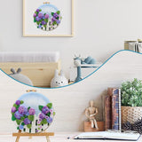 kgxulr Needle Felting Kit, Felt Painting Kit for Beginners, Felt Painting Set with Felting Needles,Needle Felting Pad, Felting Wool, Decorative Frame,DIY Instructions,Used for Home Decoration kgxulr