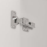 Hitow Large Wardrobe Armoire Closet with 3 Doors, Freestanding Wardrobe Cabinet for Hanging Clothes, Bedroom Armoire Dresser Wardrobe Clothes Organizer, 3-Door White (47.2" W x 18.9" D x 70" H) Hitow