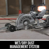 SKIL 7" Walk Behind Worm Drive Skilsaw for Concrete - SPT79A-10 Skil