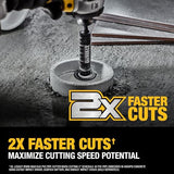DEWALT Impact Connect Pipe Cutter, PVC Cutter, Diamond Grit Cutting Wheel (DWAIPCIR) DEWALT