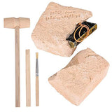 Zugar Land 6" Pirate Treasure Chest Excavation Dig Kit - Be an Explorer! Dig & Discover The History and Myths of Pirate with This Cool kit. Zugar Land