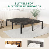 Novilla Queen Bed Frame, 14 Inch Metal Platform Bed Frame Queen Size with Storage Space Under Bed, Heavy Duty Steel Slat Support, Easy Assembly, No Box Spring Needed Novilla