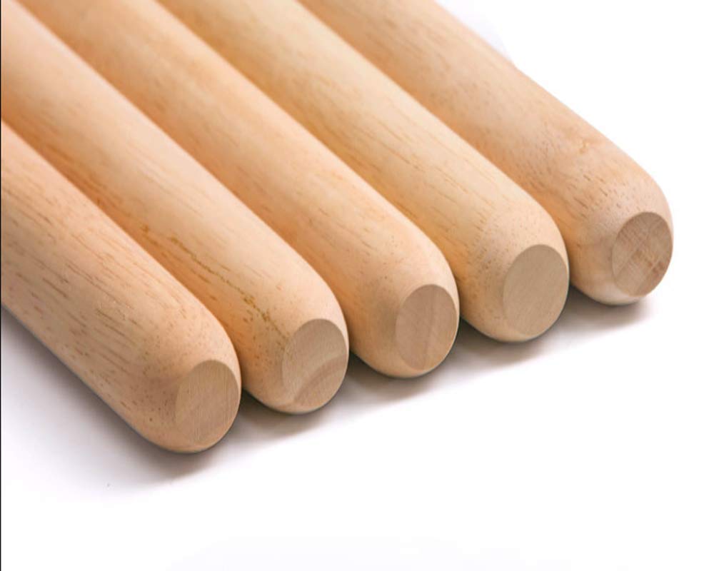 Wooden Rolling Pin, French Dumpling Rolling Pin for Baking Pizza Dough Roller 30 x 3.5cm