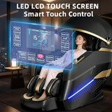 2026 Upgrade Massage Chair sleeping pod Full Body,Zero Gravity 3D SL-Track Shiatsu Massage Recliner Chair Built-in Heat System Airbag Massage with Body Scan, Deep Yoga Stretch, Foot And Back massage Dr.hiumi